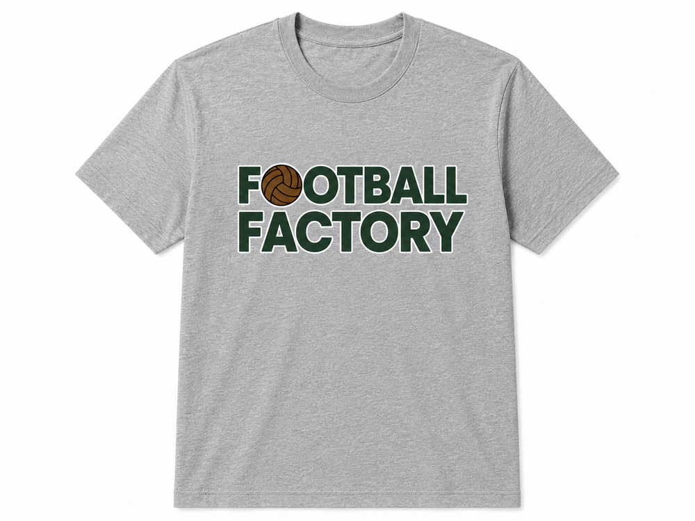 Football Factory - Blockletters T-shirt - Grijs