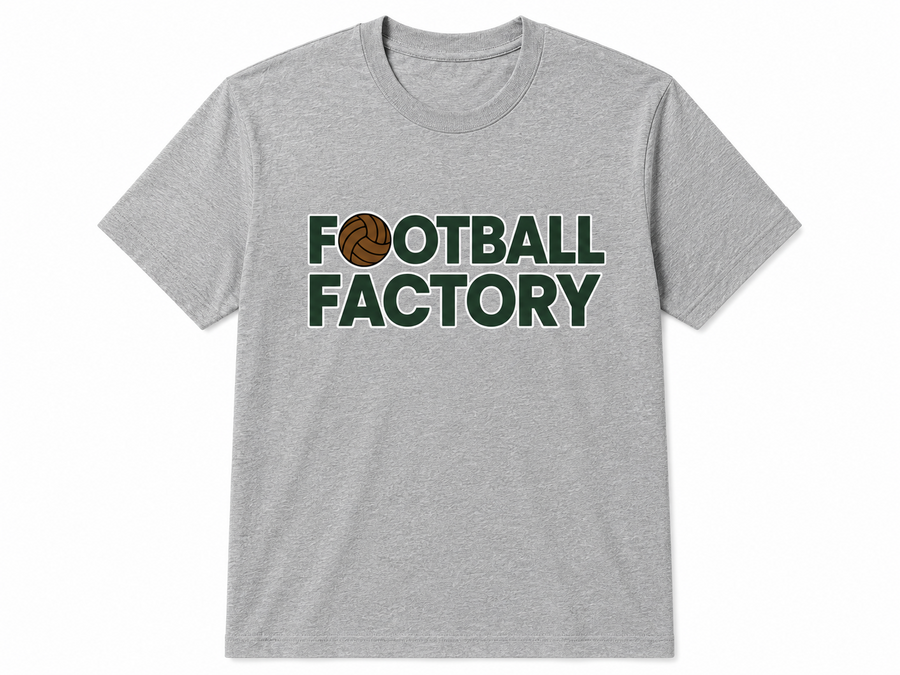 Football Factory - Blockletters T-shirt - Grijs