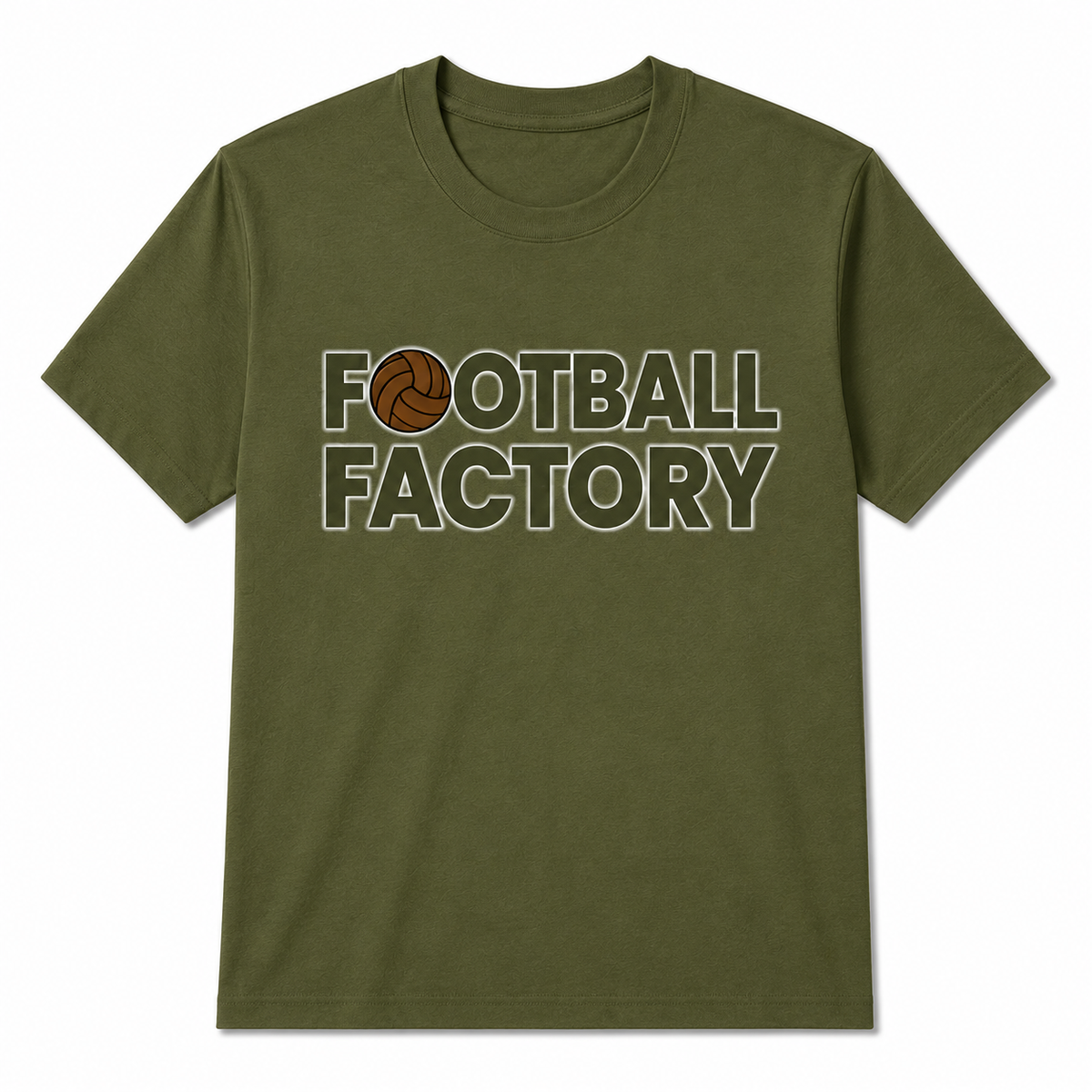 Football Factory Rotterdam - Blockletters T-shirt - Groen