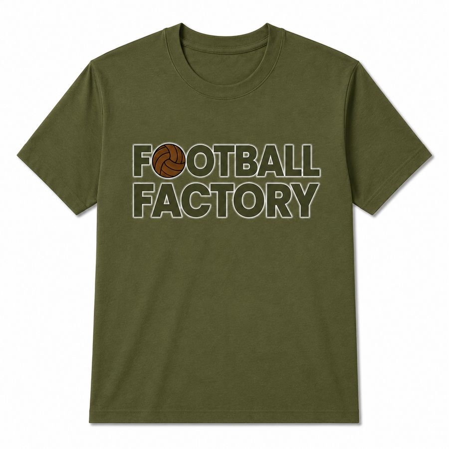 Football Factory Rotterdam - Blockletters T-shirt - Groen