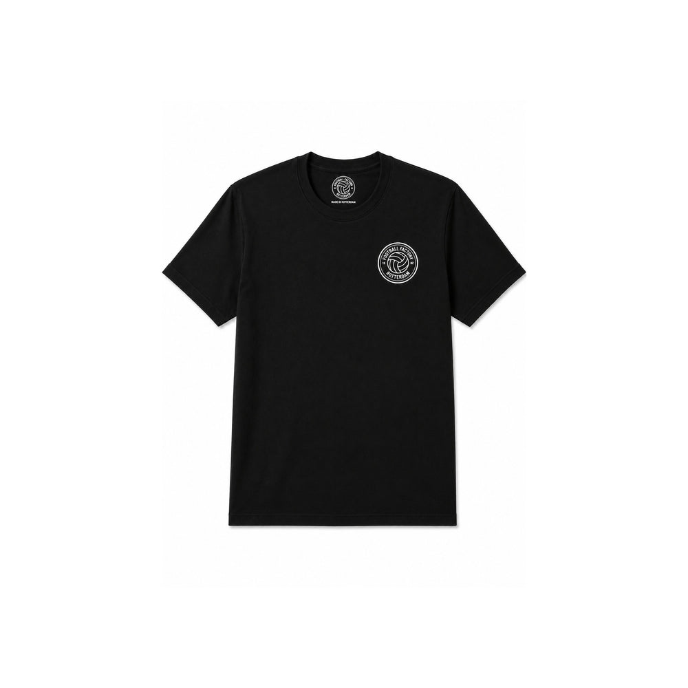 Football Factory Blockletters T-Shirt – Zwart