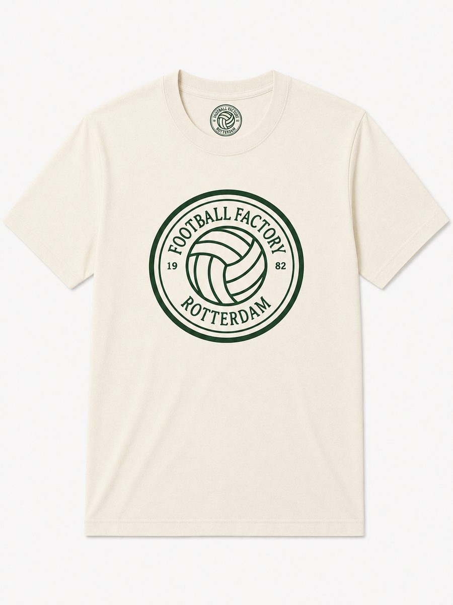Football Factory Rotterdam - Big Logo T-Shirt - Beige